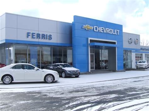 Ferris chevrolet - Our friendly, experienced staff will be happy to help you in your auto search. Search our inventory of new and pre-owned vehicles. We are also happy to send you a quick quote on a new vehicle of your choice. Committed to top-tier customer service, our Chevy dealership near Uhrichsville, OH, invites you to see what makes us different from other ... 